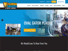 Tablet Screenshot of floridaawards.com